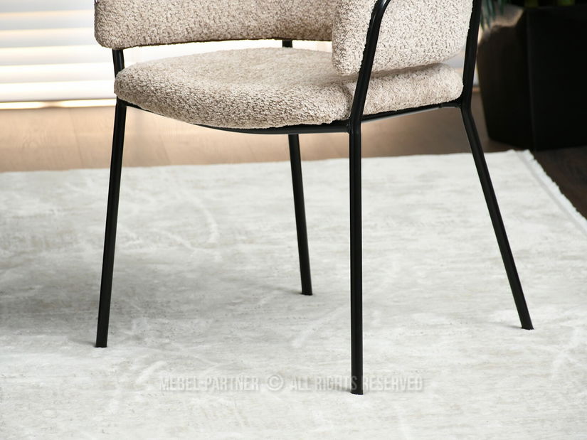 Scaun Sorento (bej închis + negru)