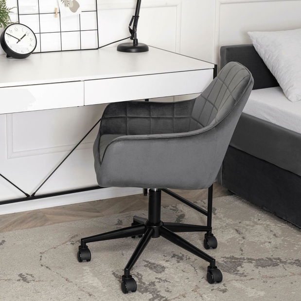 Fotoliu birou Levanto (gri) 