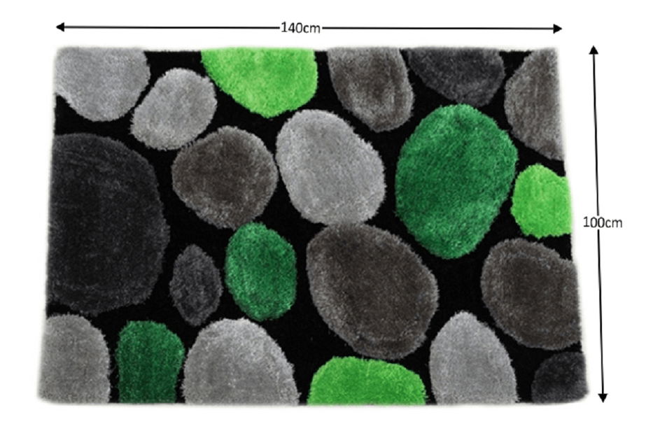 Covor 100x140 cm Pamela Typ 2 (verde)