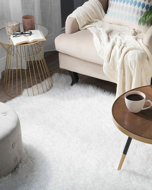 Covor 200 cm Caiguna (alb)