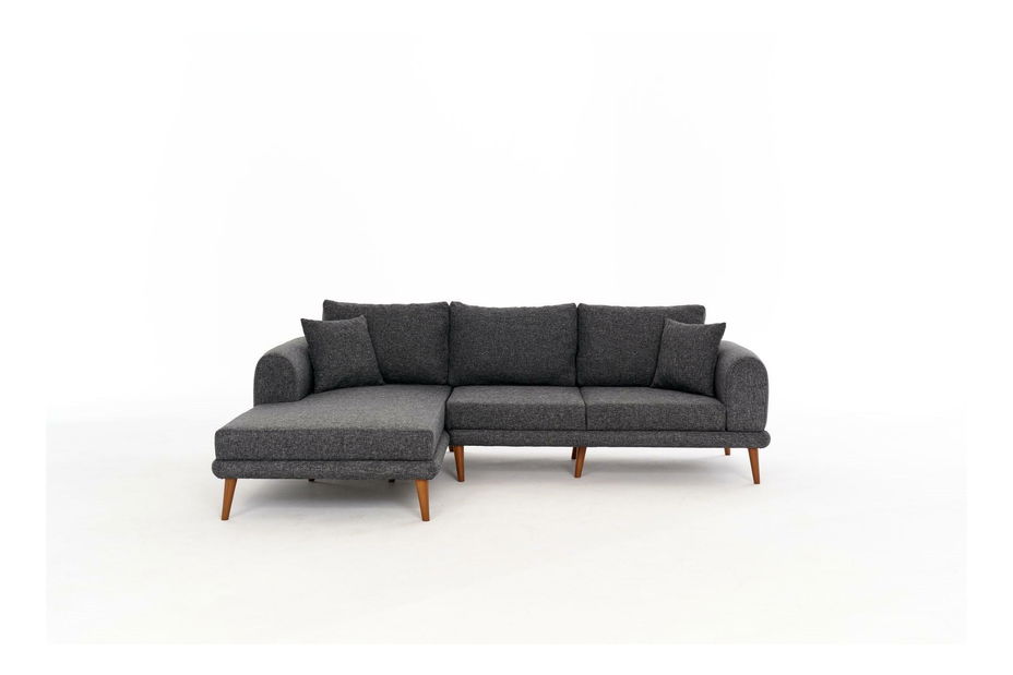 Sarokkanapé Sorenella (B) (antracit)