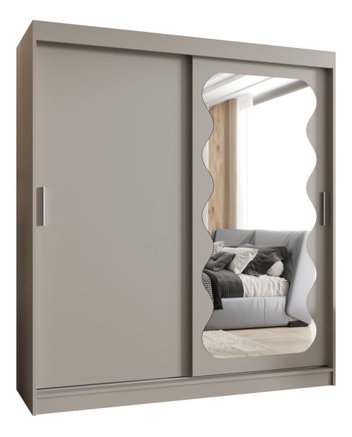 Dulap de haine 180 cm Spock (Cașmir)