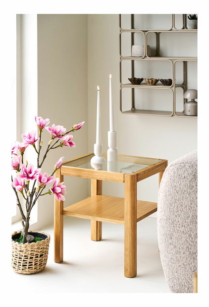 Príručný stolík Loveta 2 (dub)