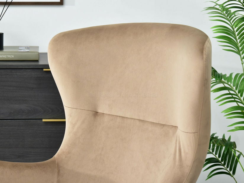 Fotelja Nesia (bež + crna)