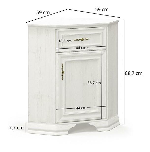 Comodă de colț Incantatos (pin andersen)