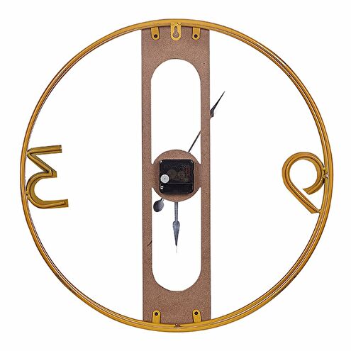 Zidni sat ø 50 cm Mulza (svijetlo drvo)