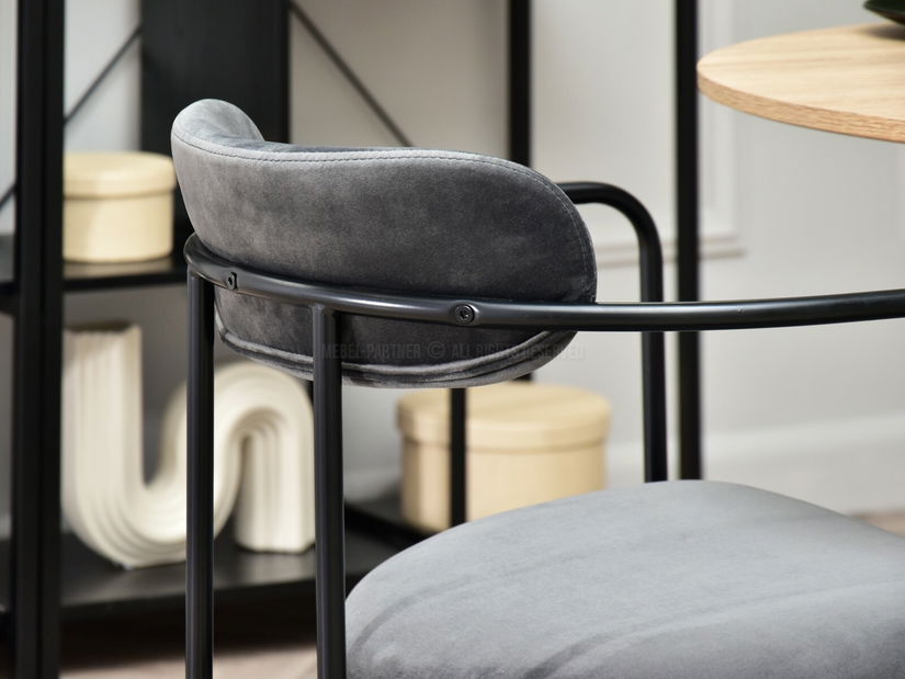 Szék Magnus (grafit + fekete)