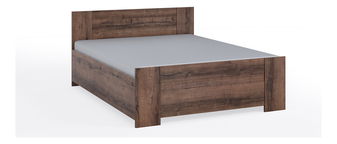 Pat matrimonial 160 cm Bonaparte P (Stejar monastery) (cu somieră)