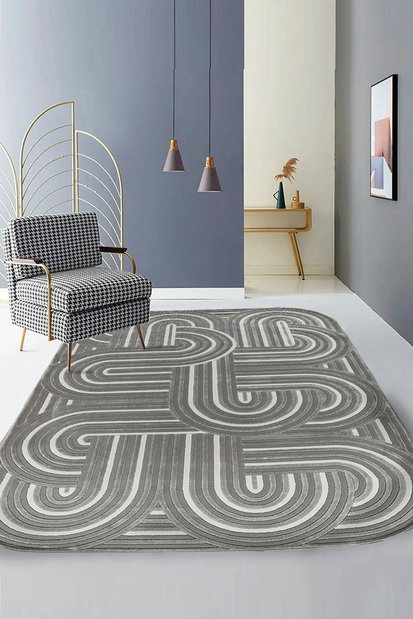 Koberec 160 x 230 cm Amora (sivá)