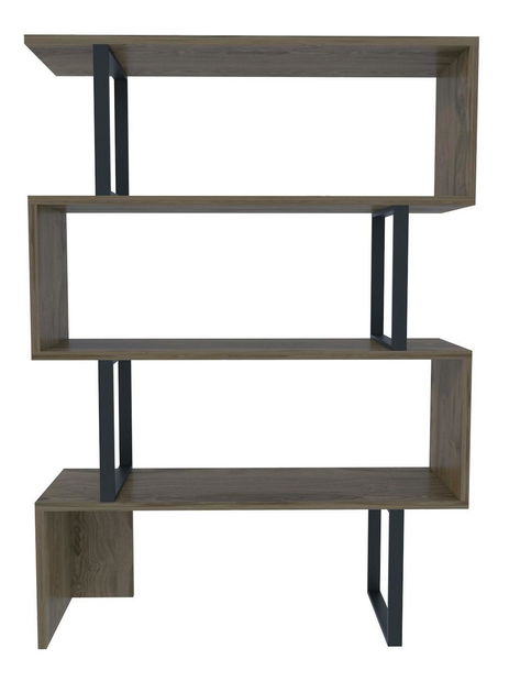 Regal Adrianne (hrast + crna)