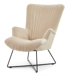 Fotoliu relax Nuttshell (bej + negru)