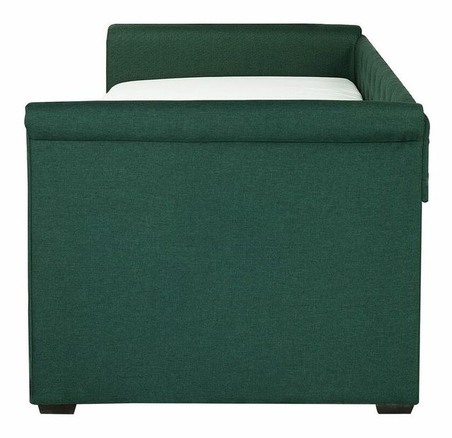 Krevet na razvlačenje 80 cm LISABON (s podnicom) (zelena)