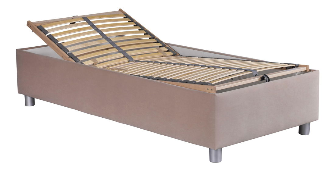 Jednolôžková posteľ 90 cm Blanár Neptun (svetlohnedá) (s roštom)