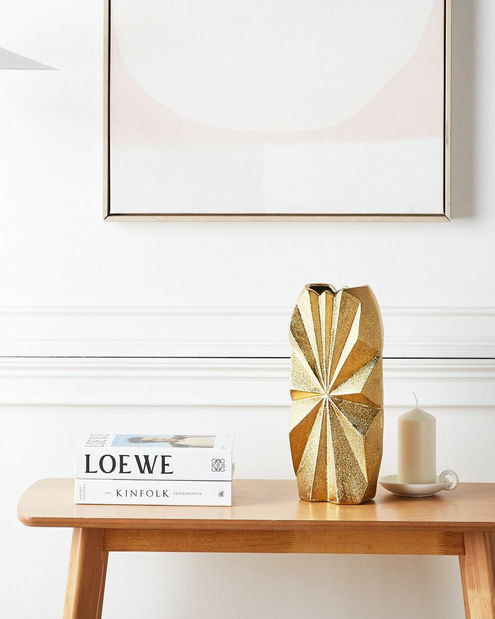 Váza 37 cm Alel (zlatá)