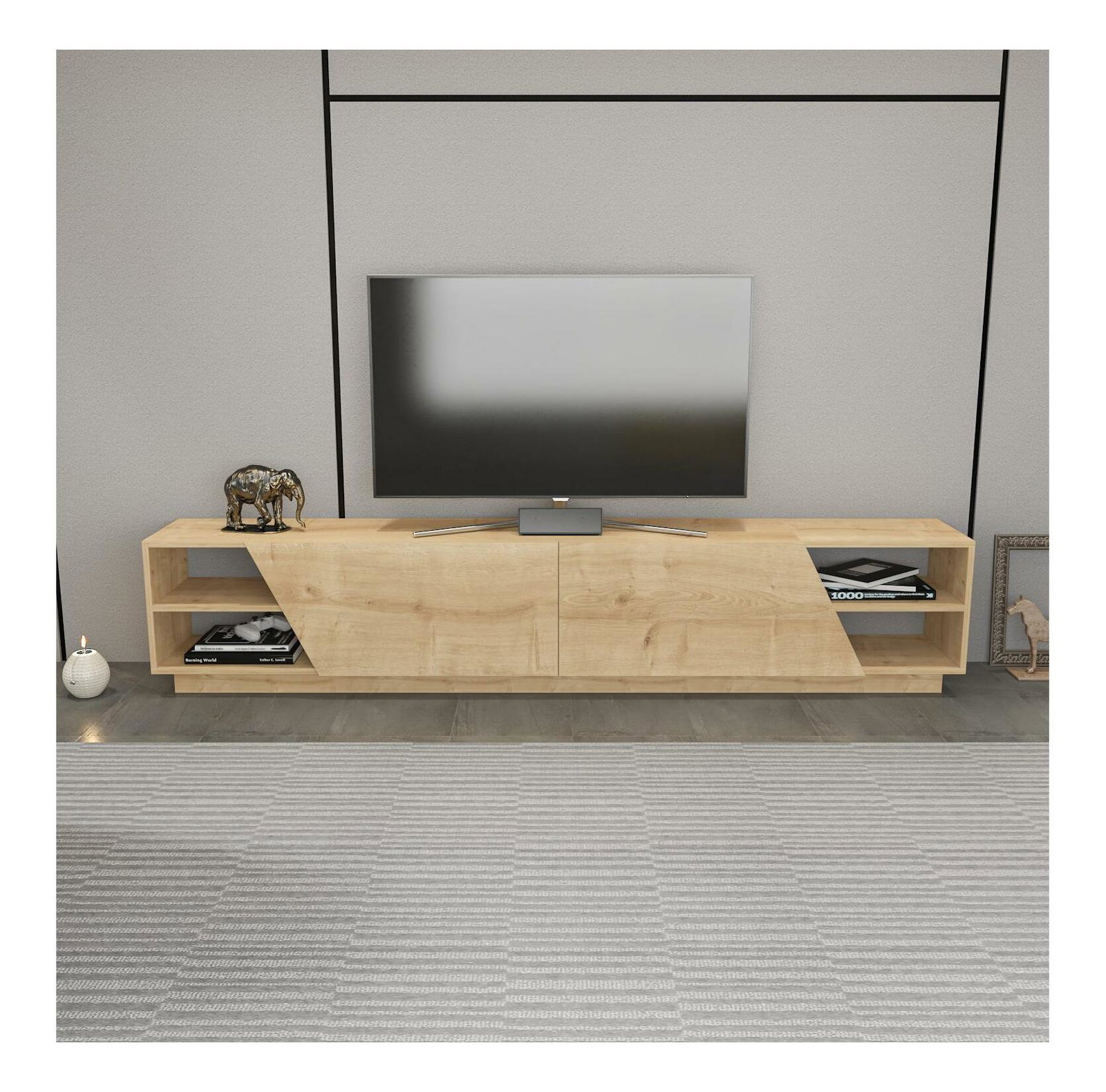 TV stolić/ormarić Rodos (hrast)