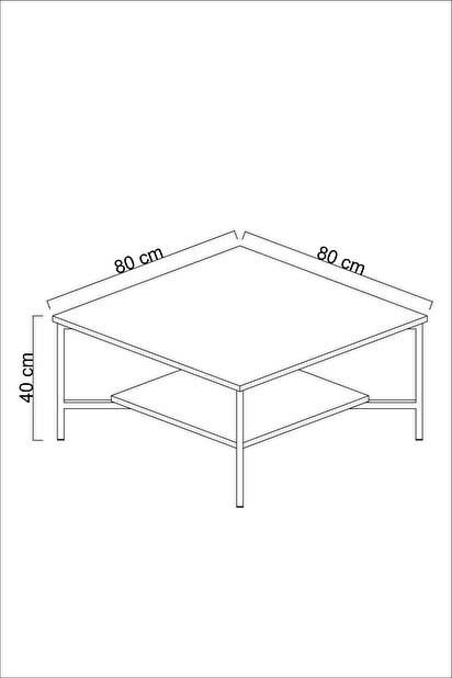 Mobilier living Buon (Antracit + Negru)