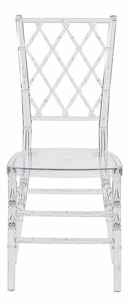 Set 2 buc. scaune sufragerie CLARO (transparent) *vânzare stoc