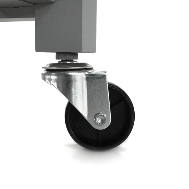 Cărucior servire Alba (gri + natural)