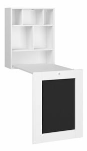 Rozkladací PC stolík Till (biela)