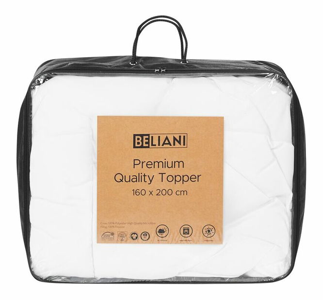 Zaštita za madrac 200x160 cm Yenego (bijela)