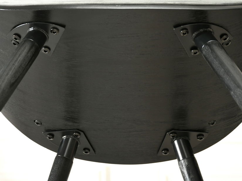 Stolička Bjorn K (sivá + čierna)