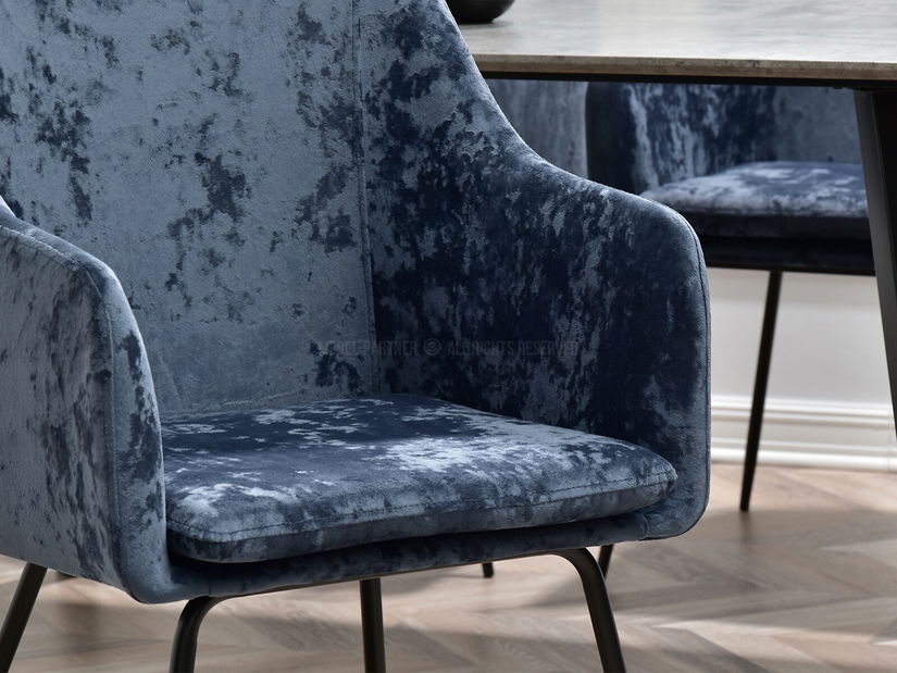 Jedálenská stolička Duplica (sivá + čierna)