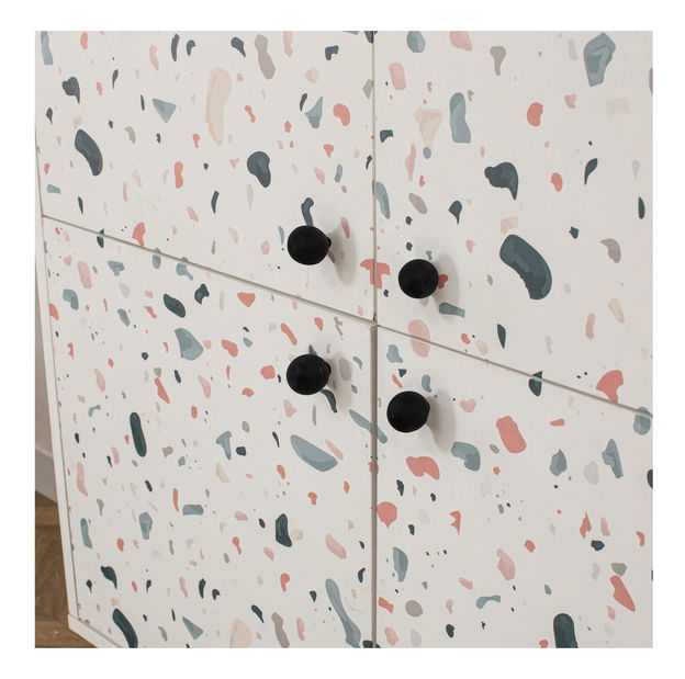 Szekrény Maluxe (sokszínű halvány)