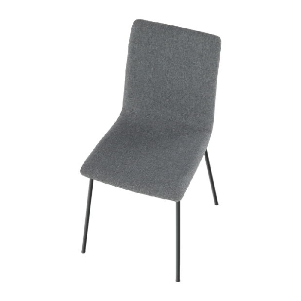 Set 2 ​ks. jedálenských stoličiek Reye (tmavosivá) *výpredaj