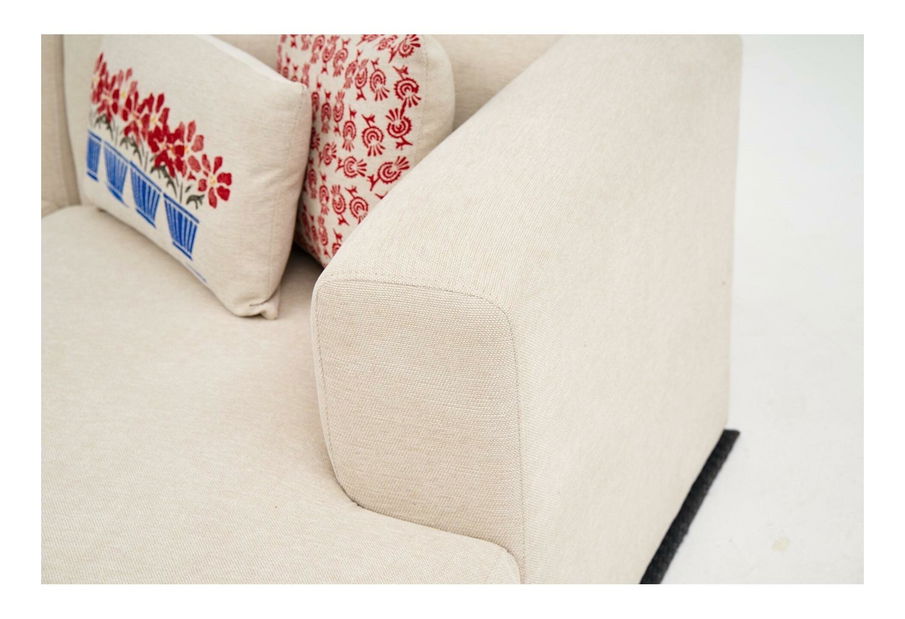 Colțar Lindasetta (D) (Crem)