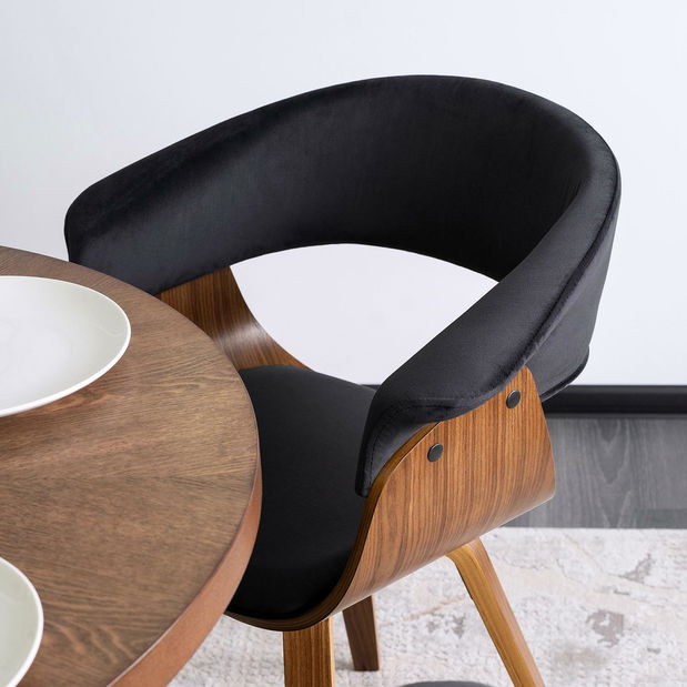 Blagovaonska stolica Ofrecer 2 (crna) 