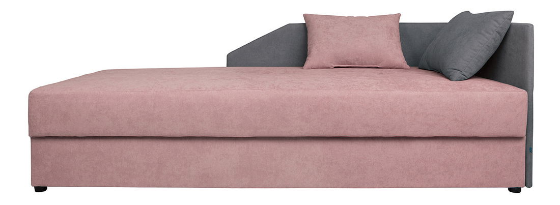 Jednolôžková posteľ (váľanda) 90 cm BRW Kelo LBKMU (ružová) (P) *výpredaj