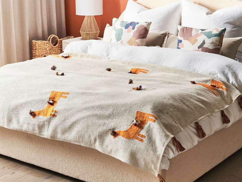 Deka 130 x 180 cm Khaza (béžová)