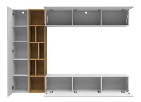 Set za dnevni boravak Londria (kašmir + hrast cremona)