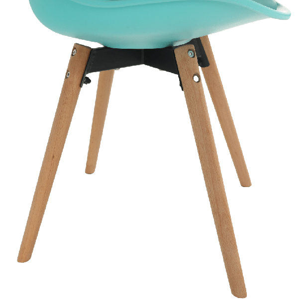 Blagovaonska stolica Samim (boja mentola + bukva) *trgovina
