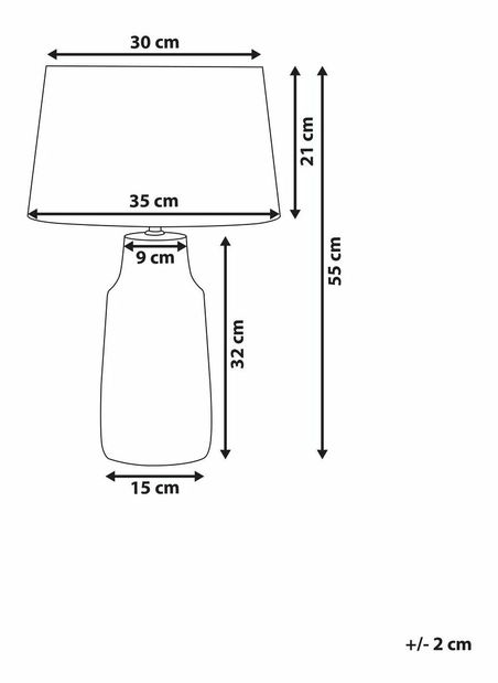 Lampă de masă Tycho (albastru) 