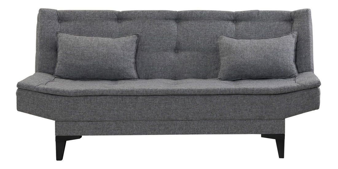 Ülőgarnitúra 3+1 Santic (sötétszürke)