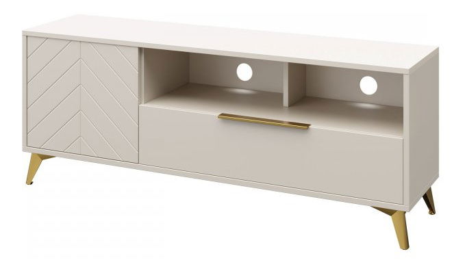 Masă TV Semprum 1D1SZ (nisipiu bej)