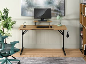 PC stolík Matts 140 (dub + čierna)