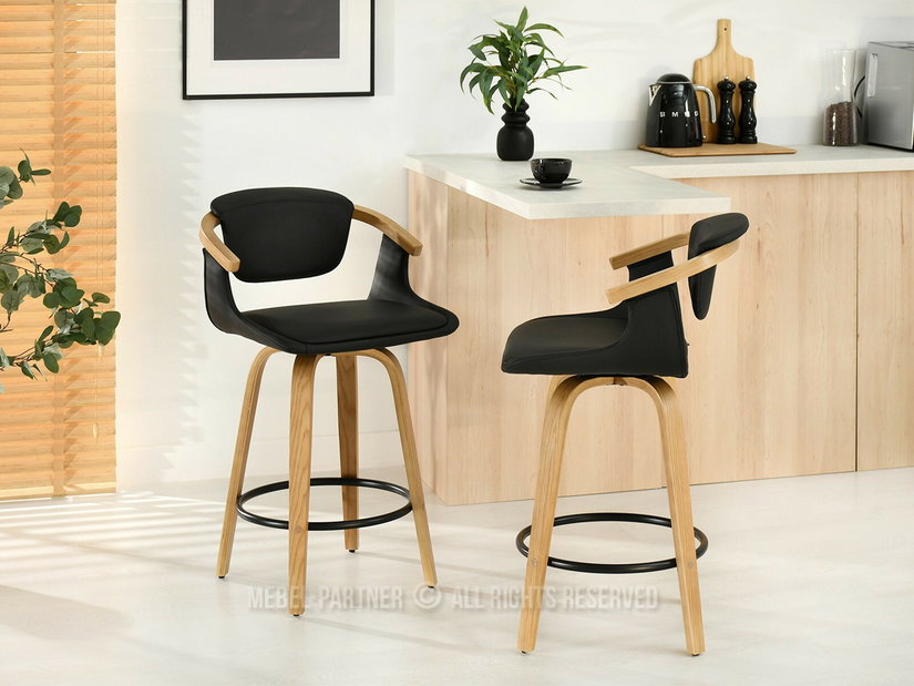 Barska stolica Marcuso (crna)