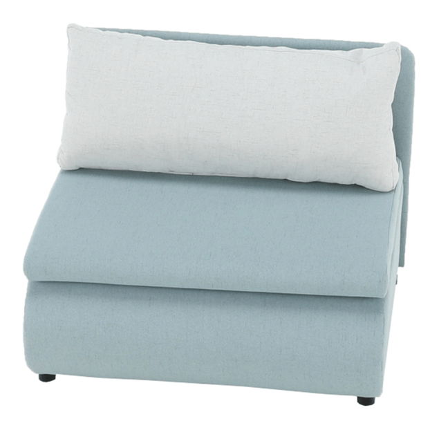 Kreslo Kotu New (mentolová + krémová)