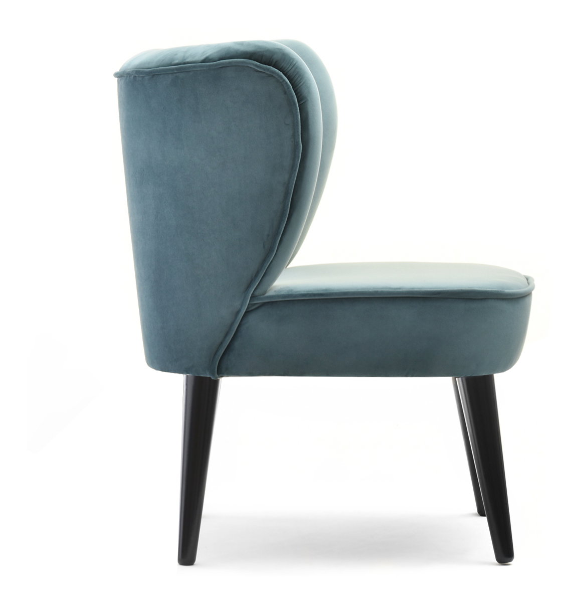 Relaxačné kreslo Arginteno (modrá + čierna)