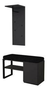 Set mobilier hol Lingon (antracit)