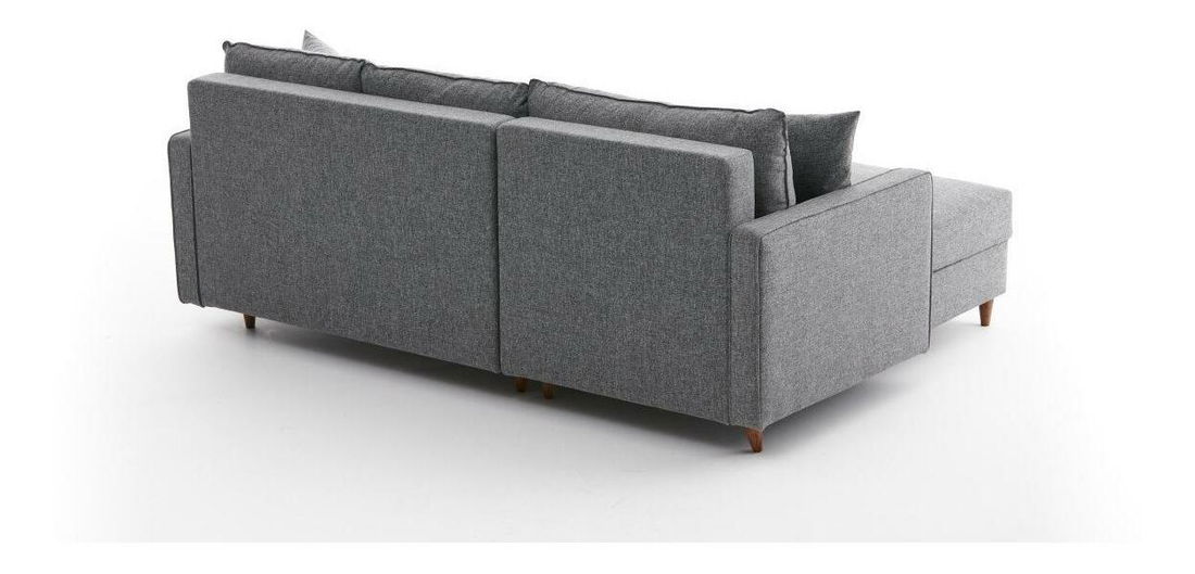 Kutna garnitura Ewie (L) (siva)