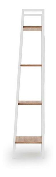 Regál Neda (biela + dub sonoma