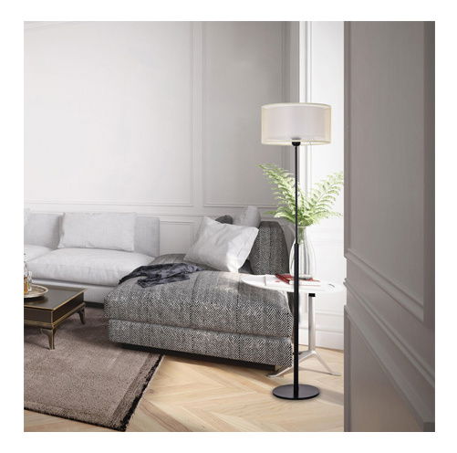 Stojanové svietidlo Anatase B (čierna + krémová)