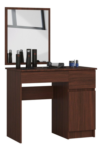 Fésülködőasztal Parijat 50 (wenge) (tükörrel) (J)
