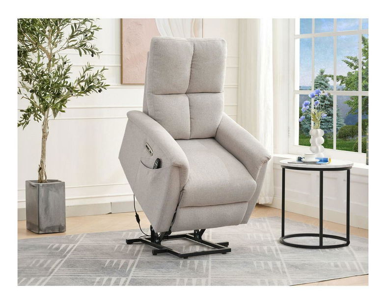 Pozícionáló fotel Tesalureza (krém)