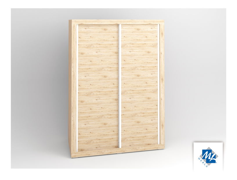 Šatníková skriňa Modern 28 dub San Remo