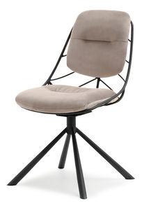 Stolička Brooklyn (béžová + čierna)