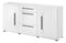 Komód Tashia Typ 26 (fehér + magasfényű fehér)